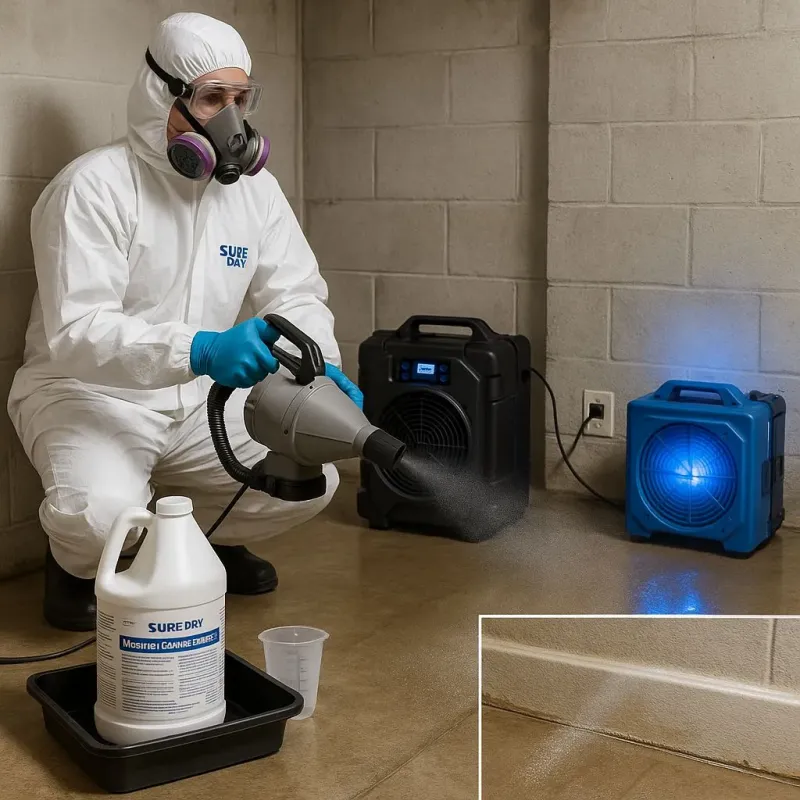 Sanitization and Odor Removal process in Saint Ansgar, IA